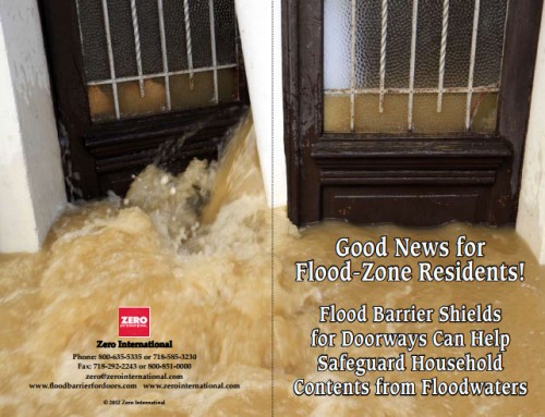 Good News for Flood-Zone Residents Flood Barrier Shield Booklet