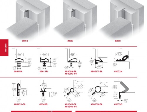 Kerf Frame Weatherstripping for Wood Frame